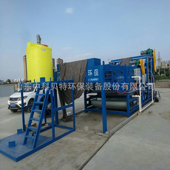 中科貝特分享污泥脫水機的工作流程有哪些呢?